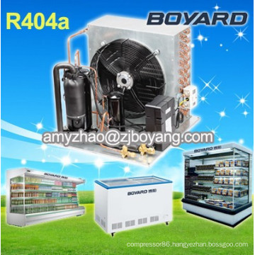 R22 hermetic refrigeration compressor condensing unit spare parts for showcase